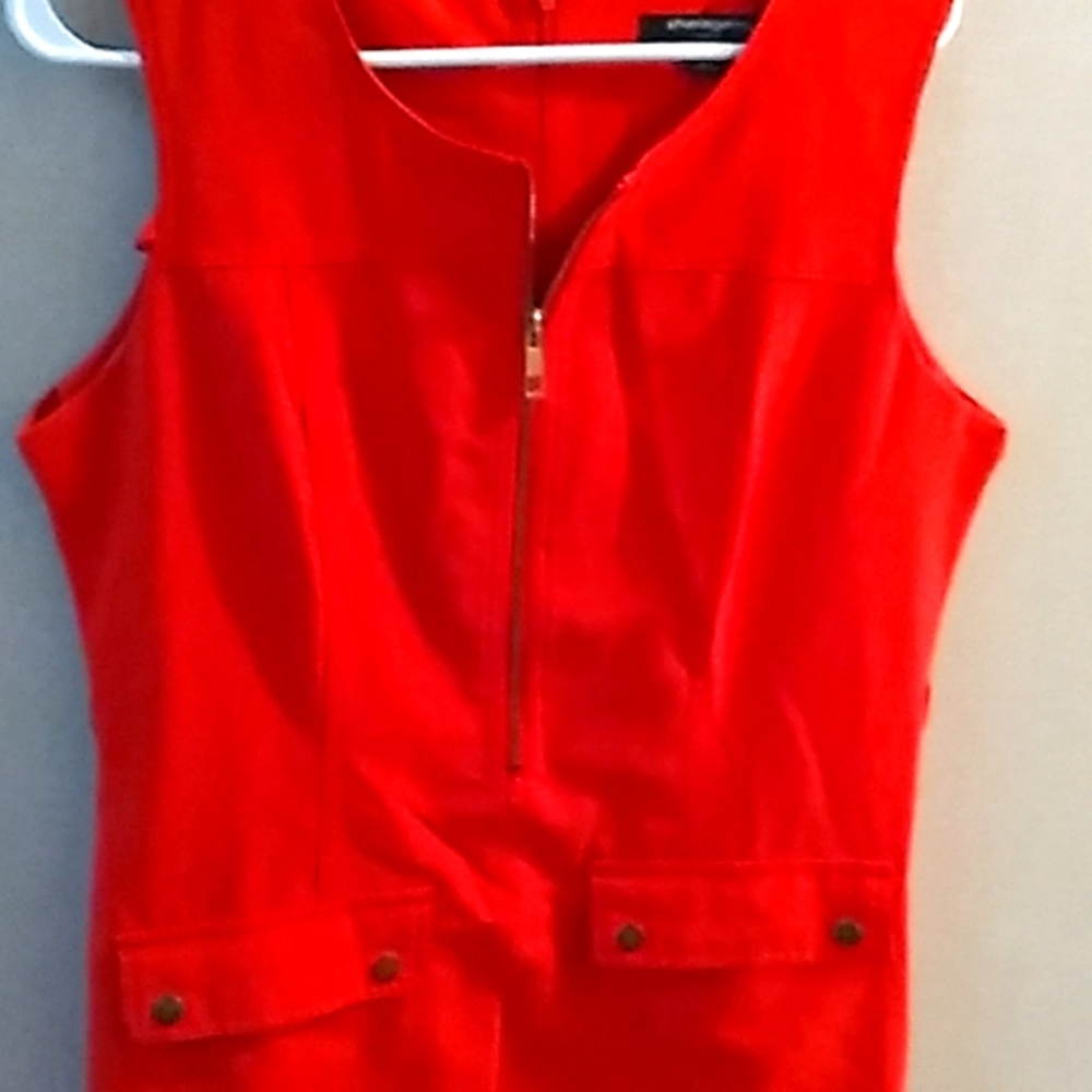Orange Spring Dress